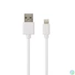 Kép 1/3 - AVAX CB104W PURE 1m 2,1A USB A-Lightning fehér adat- és töltőkábel