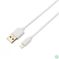 Kép 2/3 - AVAX CB104W PURE 1m 2,1A USB A-Lightning fehér adat- és töltőkábel