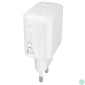Kép 5/5 - AVAX CH602W SPEEDY+ 45W GaN 2x USB-C PD3.0 fehér gyors töltő adapter