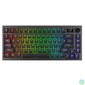 Kép 1/7 - AVAX GM02 PRO 75% HUN Gasket RGB tri-mode mechanikus (Gateron sárga switch) billentyűzet