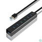 Kép 2/6 - Axagon HUE-SA7BP 7 portos USB3.0 gyorstöltő fekete HUB