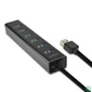 Kép 4/6 - Axagon HUE-SA7BP 7 portos USB3.0 gyorstöltő fekete HUB