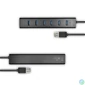 Kép 5/6 - Axagon HUE-SA7BP 7 portos USB3.0 gyorstöltő fekete HUB