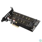 Kép 4/9 - Axagon PCEM2-D PCI-Express - NVME+NGFF M.2 adapter