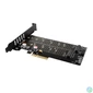 Kép 4/9 - Axagon PCEM2-DC PCI-Express - NVME+NGFF M.2 hűtővel ellátott adapter