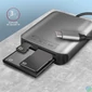Kép 3/7 - Axagon CRE-S3C USB-C 3.2 SD/microSD/CF külső kártyaolvasó