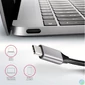 Kép 7/7 - Axagon HMC-HCR3A SuperSpeed USB-C COMBO 5in1 HUB