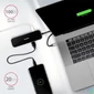 Kép 2/7 - Axagon HMC-6H4A SuperSpeed USB-C COMBO 6in1 hub