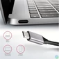 Kép 4/7 - Axagon HMC-6H4A SuperSpeed USB-C COMBO 6in1 hub