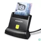 Kép 1/2 - Axagon CRE-SM4N USB Smart card StandReader okos kártyaolvasó