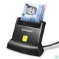 Kép 1/5 - Axagon CRE-SM4N USB Smart card StandReader okos kártyaolvasó