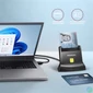Kép 2/5 - Axagon CRE-SM4N USB Smart card StandReader okos kártyaolvasó