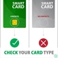 Kép 3/5 - Axagon CRE-SM4N USB Smart card StandReader okos kártyaolvasó
