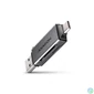 Kép 1/2 - Axagon CRE-DAC Mobil USB 3.2 Gen 1 USB-C + USB-A SD/microSD mini kártyaolvasó