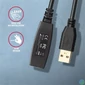 Kép 6/6 - Axagon ADR-220 20m USB 2.0 A apa - anya aktív repeater kábel