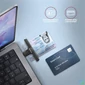 Kép 4/6 - Axagon CRE-SMPC USB-C Smart card PocketReader okos kártyaolvasó