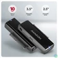 Kép 2/5 - Axagon ADSA-FPX USB-C 10Gbps FAST PORT X 2.5"/3.5" SSD/HDD adapter