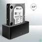 Kép 4/11 - Axagon ADSA-SN USB 3.0 SATA fekete dokkoló állomás