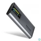 Kép 1/9 - Axagon EEM2-SD2 DISPLAY USB-C 10Gbps M.2 NVMe & SATA SSD külső ház