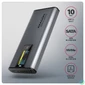 Kép 2/9 - Axagon EEM2-SD2 DISPLAY USB-C 10Gbps M.2 NVMe & SATA SSD külső ház