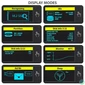 Kép 4/9 - Axagon EEM2-SD2 DISPLAY USB-C 10Gbps M.2 NVMe & SATA SSD külső ház