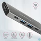 Kép 2/7 - Axagon HMC-5G21 USB-C 10Gbps SPEEDSTER 5in1 hub