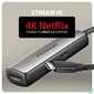 Kép 6/6 - Axagon RVC-HI8KPD 16cm 8K/60Hz PD 100W USB-C - HDMI 2.1 adapter
