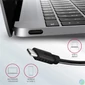 Kép 2/7 - Axagon HMC-5G2 5 portos USB3.2. Gen 2 ezüstfekete HUB