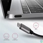 Kép 7/8 - Axagon HMC-6M2 SUPERSPEED USB-C COMBO ezüstfekete  6IN1 HUB