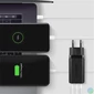 Kép 4/7 - Axagon ACU-DPQ65 GaN USB-A + 2xUSB-C PD3.0/QC4+/PPS/Apple 65W hálózati töltő