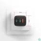 Kép 7/7 - Axagon ACU-DPQ65 GaN USB-A + 2xUSB-C PD3.0/QC4+/PPS/Apple 65W hálózati töltő
