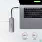 Kép 4/7 - Axagon HMC-5 SuperSpeed USB-C COMBO 5in1 HUB