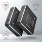 Kép 3/10 - Axagon ADSA-M2C USB-C 3.2 M.2 fekete dual dokkoló állomás