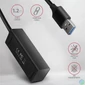 Kép 3/4 - Axagon HUE-M1AL 4 portos USB3.2 Gen 1 mini HUB