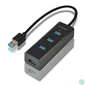 Kép 3/5 - Axagon HUE-S2B 4 portos USB3.0 gyorstöltő HUB