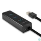 Kép 4/5 - Axagon HUE-S2B 4 portos USB3.0 gyorstöltő HUB