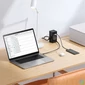 Kép 14/14 - Baseus PSLR000301 PowerCombo 65W fekete hálózati töltő és elosztó