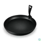 Kép 1/2 - Berlinger Haus LP-BH-189 levehető nyéllel, 21 cm, fekete öntöttvas kerek grill sütőlap
