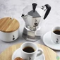 Kép 2/6 - Bialetti Moka Express inox 1 személyes kotyogós kávéfőző