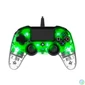 Kép 5/9 - Nacon 2804956 Compact PS4 vezetékes átlátszó-halványzöld kontroller