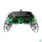 Kép 6/9 - Nacon 2804956 Compact PS4 vezetékes átlátszó-halványzöld kontroller