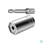 Kép 1/8 - Univerzális dugókulcs + fúrófej csatlakozó (7-19mm)