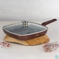 Kép 2/2 - Blaumann BL-4076 Cerastone Collection 28 cm-es grill serpenyő fedővel