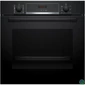 Kép 1/5 - Bosch HQA574BB3 fekete, beépíthető, sütőtér: 71L, grill, légkeverés, sütő