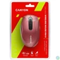 Kép 5/5 - Canyon MW-9 optikai Bluetooth / vezeték nélküli egér piros-fekete