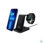 Kép 6/7 - Canyon WS-304 3-in-1 15W univerzális vezeték nélküli töltő adapter fekete (Qi)