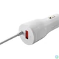 Kép 2/4 - Canyon C-003 univerzális autós töltő adapter (beépített Lighning kábel)