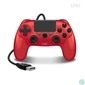 Kép 2/5 - Cirka M07527-RD NuForce PS4/PC/Mac piros vezetékes kontroller