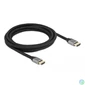 Kép 4/4 - Delock 83997 3m Ultra nagy sebességű HDMI 48Gbps 8K 60Hz szürke kábel