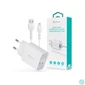 Kép 1/4 - Devia ST361395 5V/2.4A Smart 2xUSB Hálózati töltő adapter + 1 m Lightning kábel